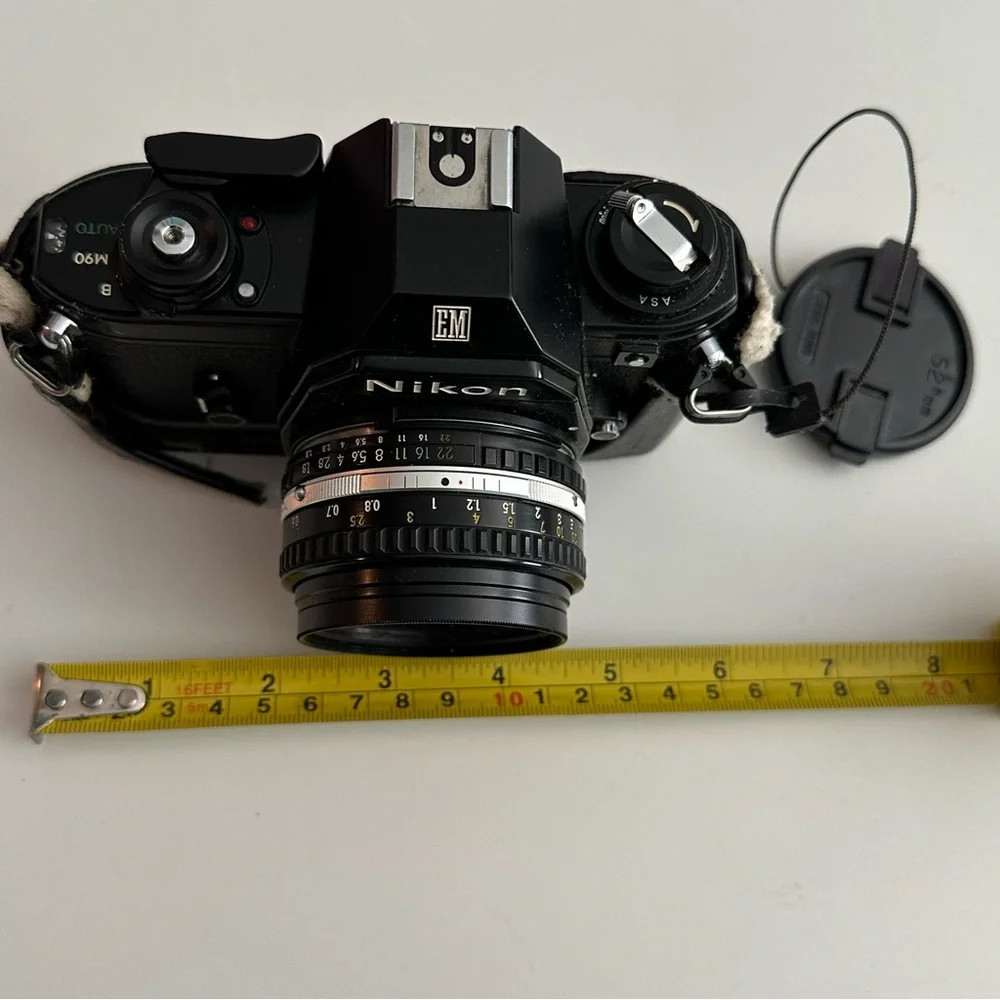Nikon Black EM SLR Camera